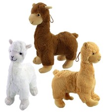 Alpaka Plüsch 32cm Kuscheln Lama Tier Stofftier Kuscheltier Schmusetier Herbst 
