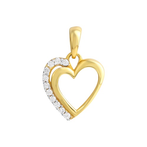 Anhänger 333 gold - gold, gelb