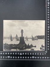 Hamburg Außenalster Original  Vintage Foto 1921