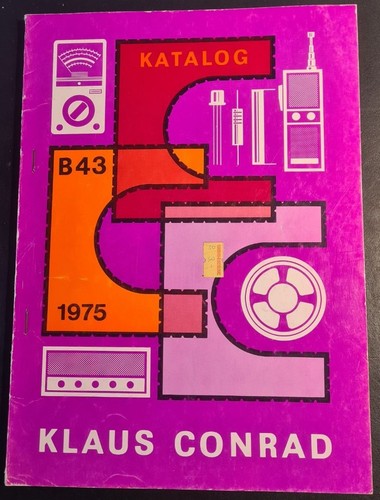 Conrad katalog 1975 klaus - 1975, |
