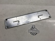 Blech Platte Chrom Kennzeichen hinten Mercedes W123 W114 W115 W116 