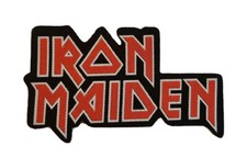 Iron Maiden -  Logo Cut Out  gewebter Aufnäher woven Patch Neu & Official!