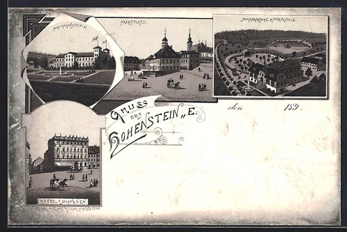Lithographie hohenstein - lithographie, /