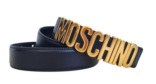 Moschino gürtel ledergürtel - moschino,
