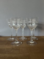 Konvolut Kristallglas 5x Wein