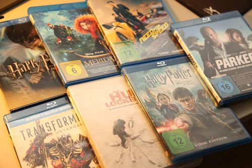 Blue ray sammlung disk harry - ray, 7