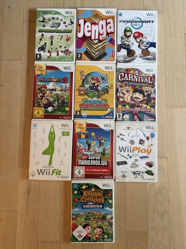 Nintendo wii spiele auswahl - nintendo,