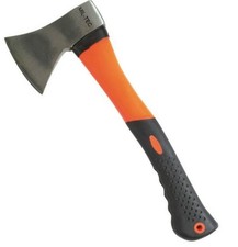 Emergency Axt orange Notfallaxt Campingaxt Axt Beil Campingbeil Carbonstahl