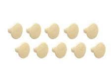 10er Set Verkleidungsclips Innen Verkleidung Clips beige VW Bus T2 T3