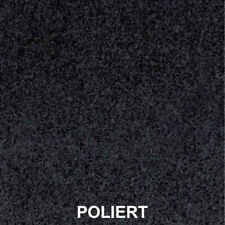 Set mit Tritt- und Setzstufen sowie Fliesen Granit Dunkel poliert 2. Wahl