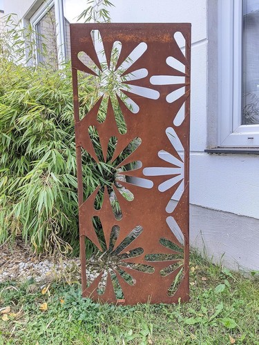 Edelrost garten sichtschutz - garten,