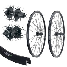 28" LAUFRADSATZ MTB Hohlkammer 6-Loch Scheibenbremse 8/9/10fach Shimano Kassette