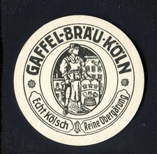 Bierdeckel Gaffel Köln