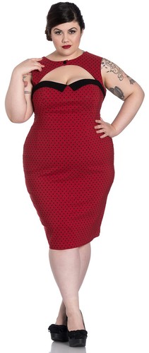 Hell bunny miley polka dots - hell,