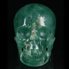 Kristallschädel (crystal skull) - Mineral Fluorit | Unikat