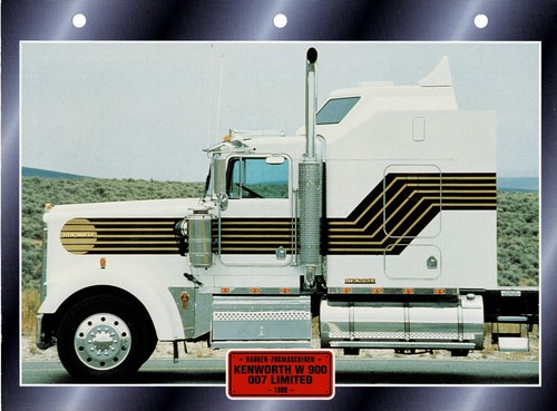 Kenworth 900 007 limited - kenworth,
