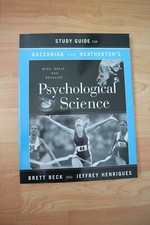 Study Guide for Psychological