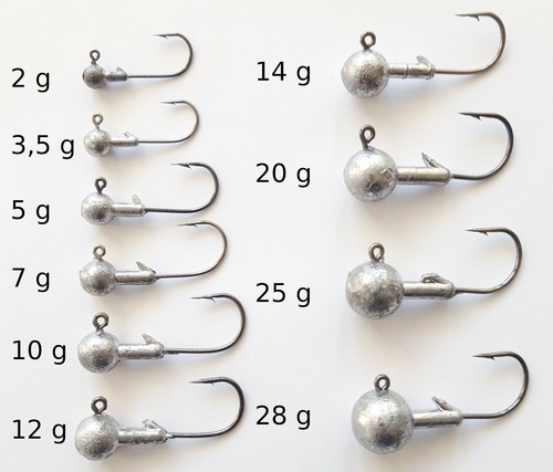 25er sets jigköpfe 28g - 15-25er, 2-28g