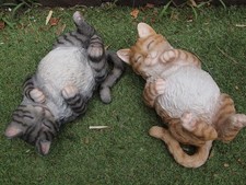 Katze Deko Figur lebensecht