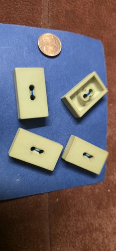 Knöpfe loch beige - 2-loch, /beige