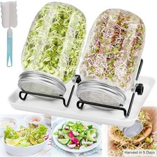 Sprossenglas Keimglas 2er Set