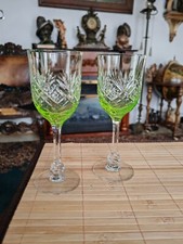 Uranglas 2 Römer Weingläser Kristallglas Alt