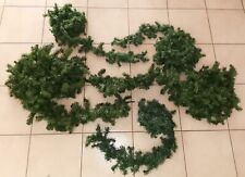 5 SET ?? künstliche Tannengirlanden 240cm Kunststoff Girlanden grün Wald Deko