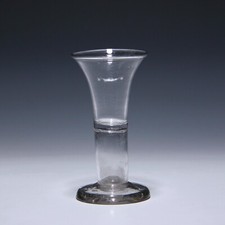 Kutscherglas / Wachtmeister mit Abriss - Norddt. 19. Jh. - Höhe 13,1 cm