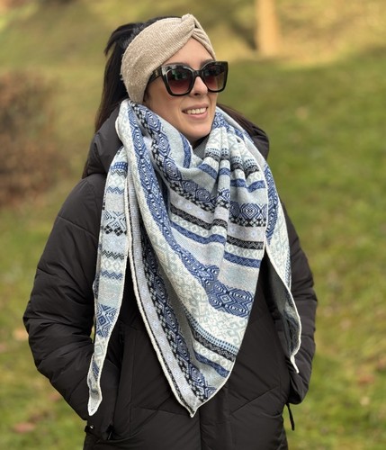 Zwillingsherz schal damen - zwillingsherz,