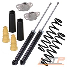 2x STOßDÄMPFER HINTEN FEDER