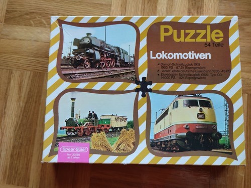 Puzzle lokomotiven vintage - vintage, 70