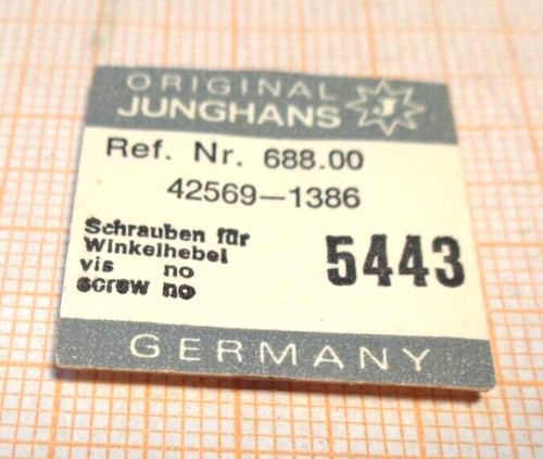 Junghans 688 chronograph - j, 688.00
