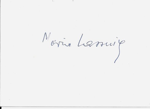 Maria lassnig signiert - lassnig,