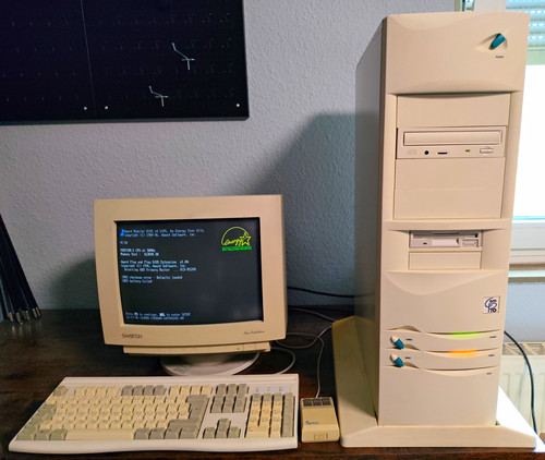 Vintage intel pentium 90 - vintage, pc