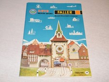Faller orig. Katalog 1965/66 DM mit AMS sehr schön erhalten (2640)