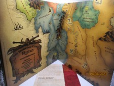 KARTE VON MITTELERDE UND REGELN  AUS DEM HERR DER RINGE RISIKO