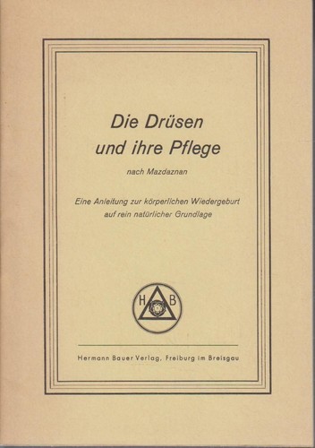 Die drüsen und ihre - drüsen, pflege