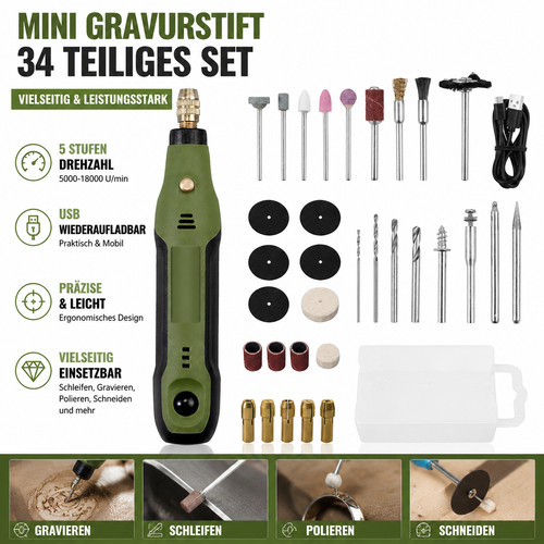 34tlg mini dremel - 34tlg,