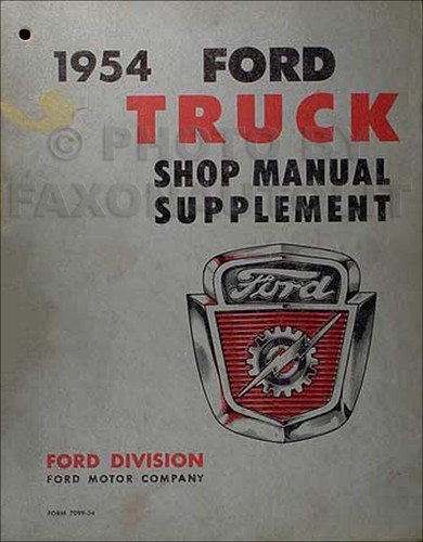 1954 ford truck original - ford,