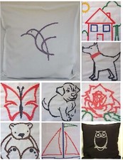 Kreuzstich stickerei geschenk - kreuzstich,