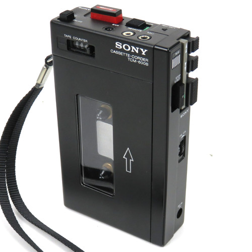 Sony tcm 600b cassette corder - tcm-600b, cassette-corder