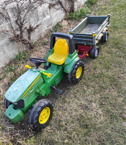 Kinder trettraktor tretauto - kinder-trettraktor,