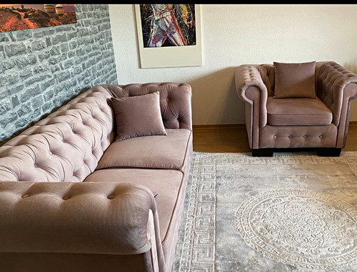 Modern chesterfield sofa - sofa, –