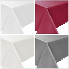TISCHDECKE BÜGELFREI  STOFF