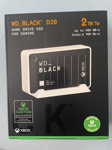 Black d30 game - black, ssd
