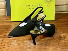 TED BAKER Slingpumps Slingback Pumps High Heels Damen Stiletto Absatz Schuhe 39