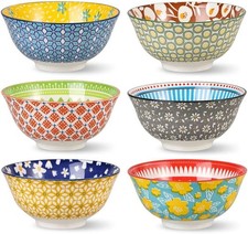 Bunte Keramik Müsli Schalen -