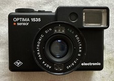 Agfa Optima 1535 sensor electronic Sucherkamera, Objektiv 1:2,8 / 40, Zustand ++