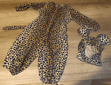 Faschingskostüm Leopard Kinder Gepard Tigerkatze Katze Tierkostüm selbstgenäht 