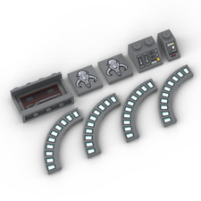 Upgrade-Kit (bedruckte Teile) für LEGO Star Wars 75319 mandalorianische Schmiede